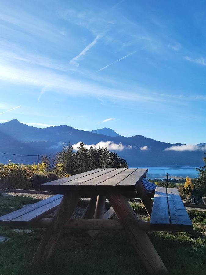 Chambre Vue Lac Av Piscine Prunières Eksteriør billede