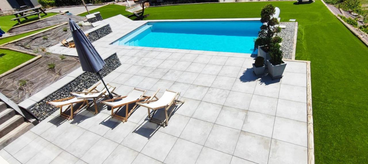 Chambre Vue Lac Av Piscine Prunières Eksteriør billede